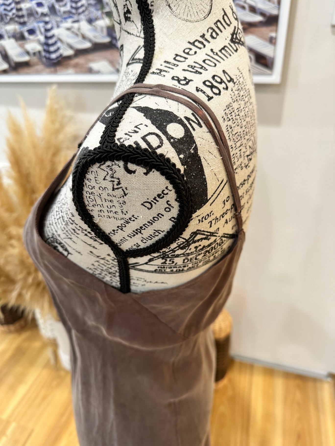 Thrills Dress 14 Brown