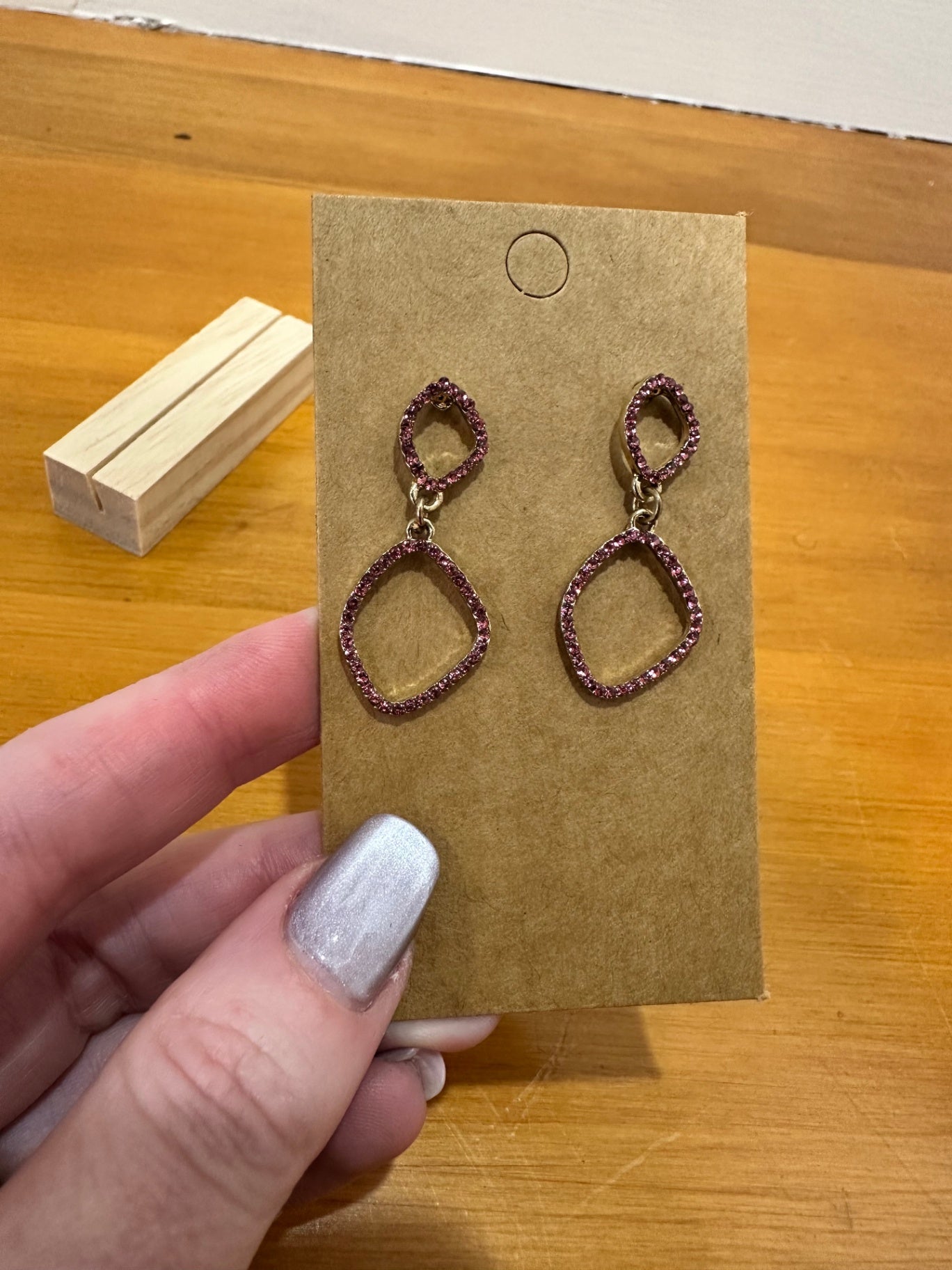 Earrings Pink