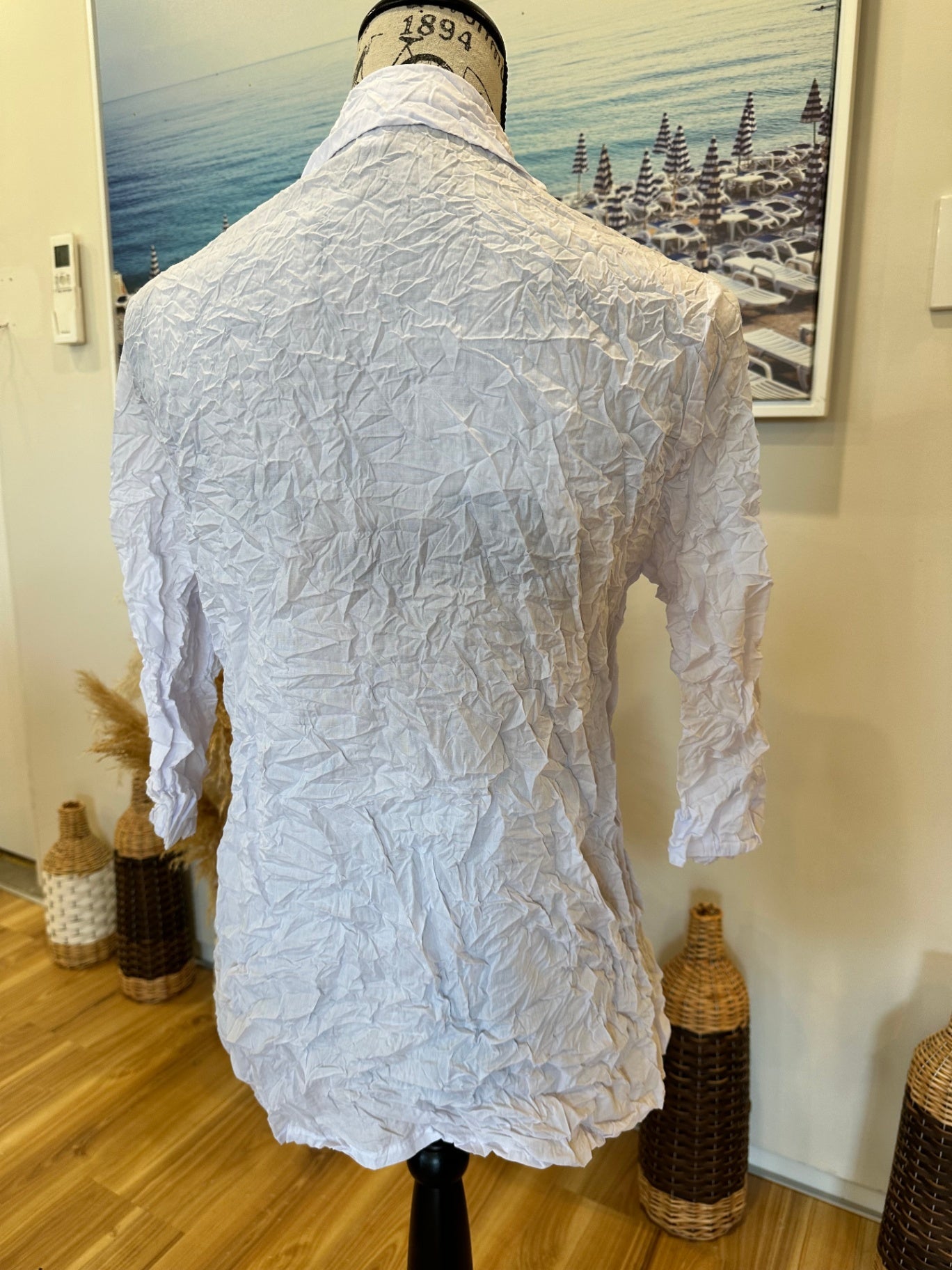 Anne Mardell Shirt 12 White