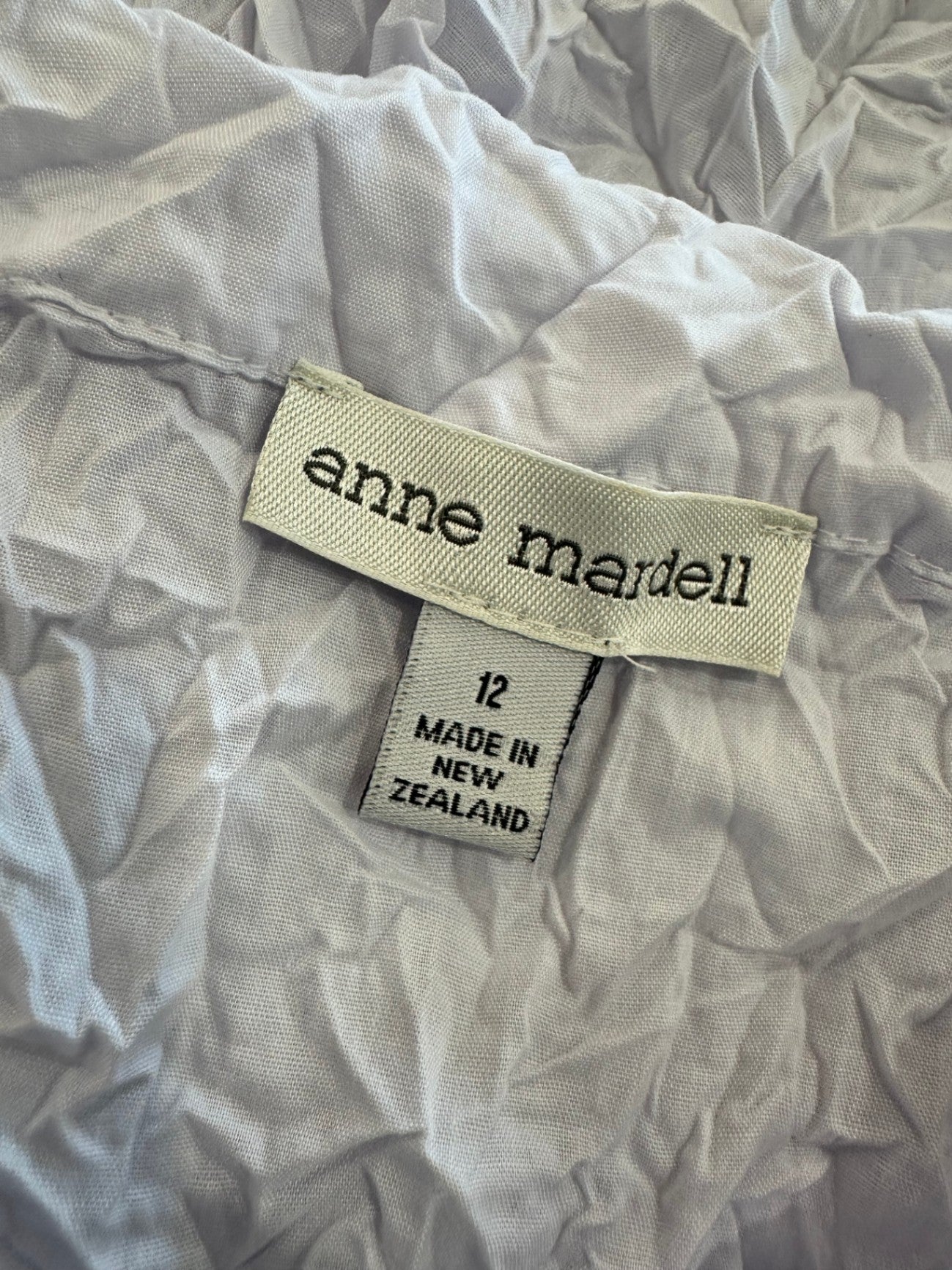 Anne Mardell Shirt 12 White