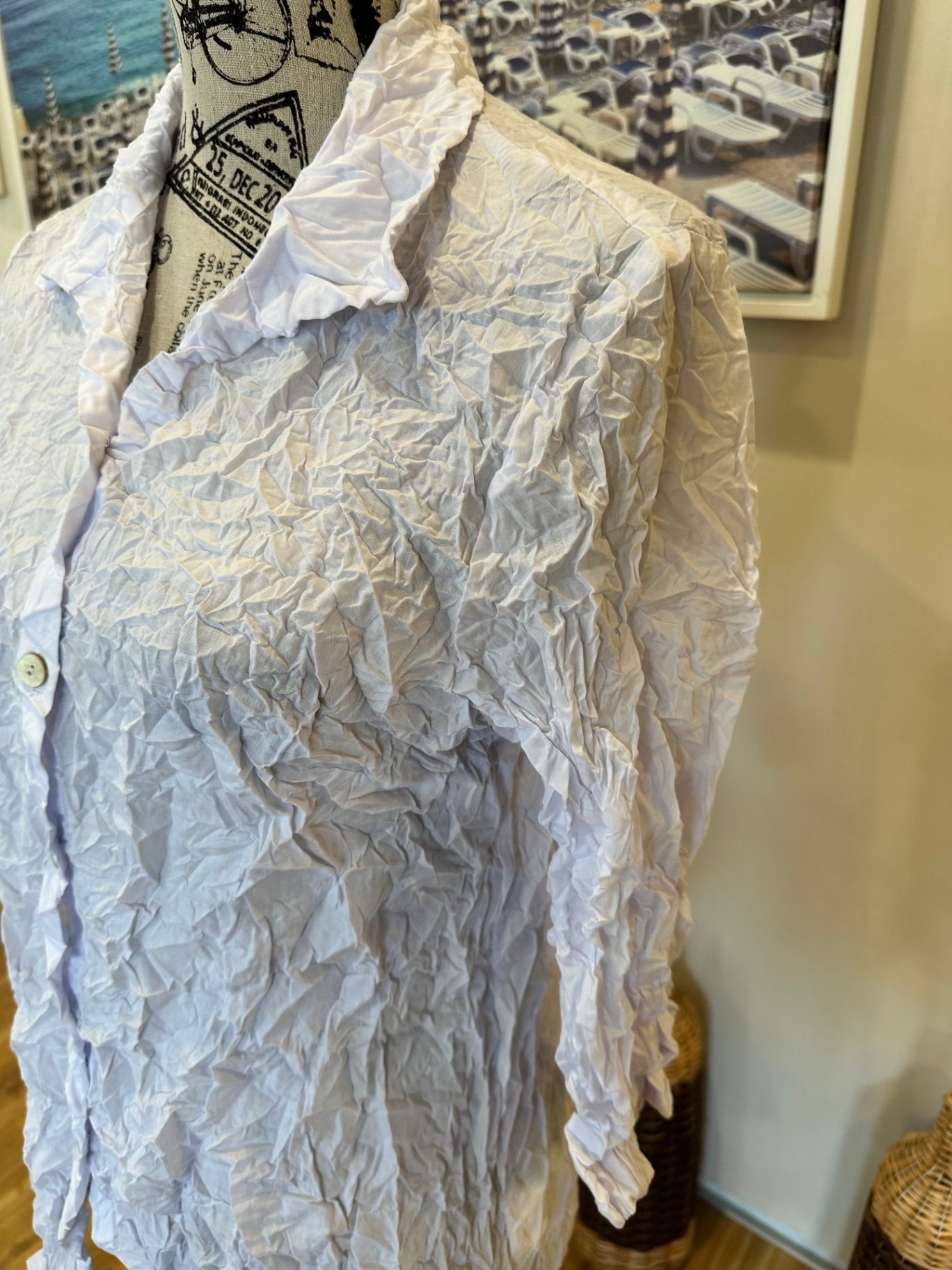 Anne Mardell Shirt 12 White