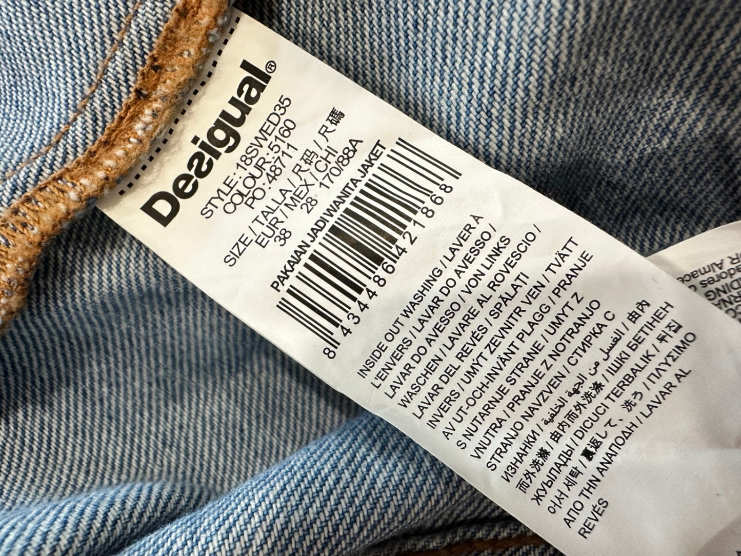 Desigual Denim Jacket 10