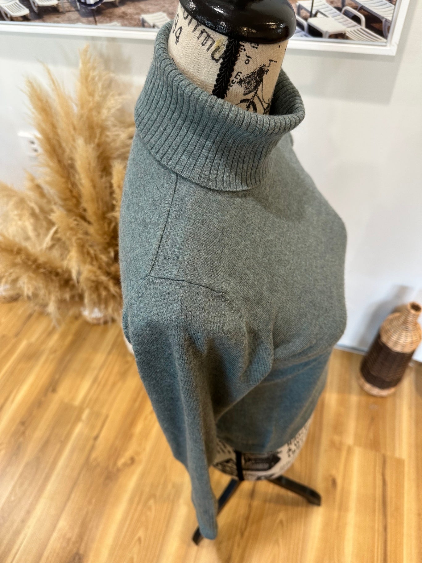 Country Road Jumper Small Teal