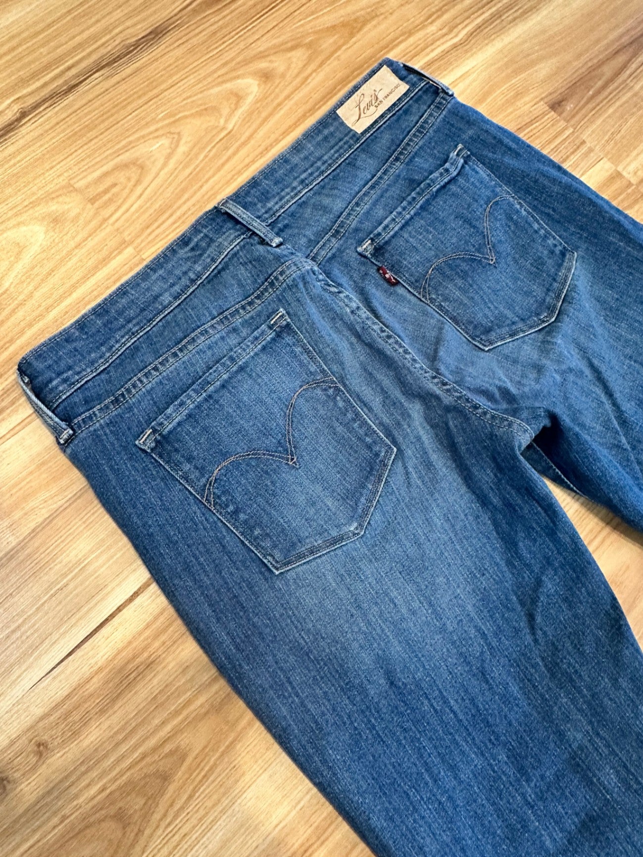 Levi's Jeans 10 (3) Demi Curve Blue