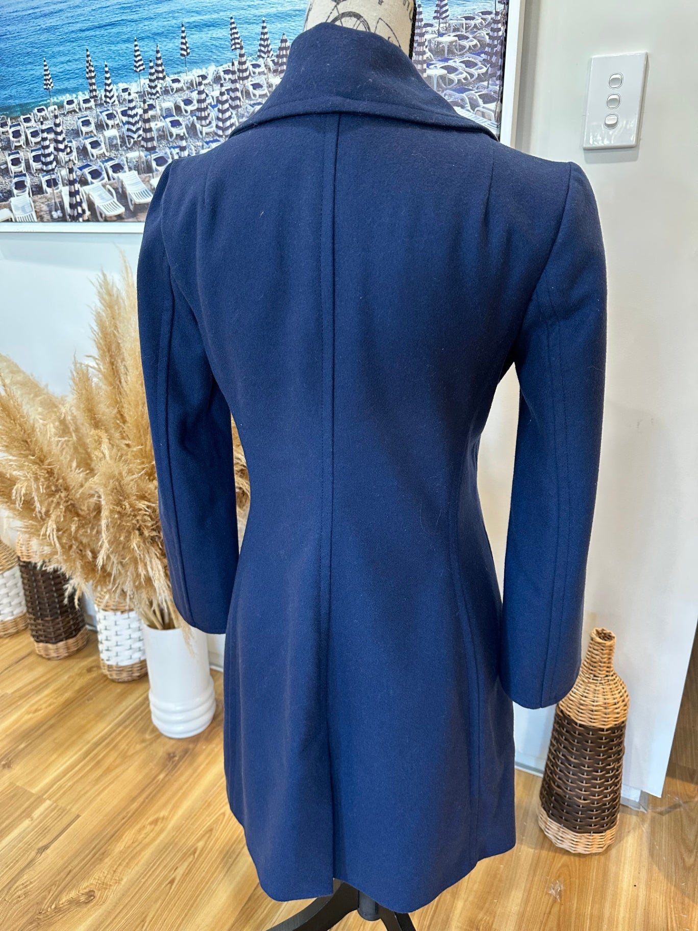 Denny Rose Winter Coat 8 Blue