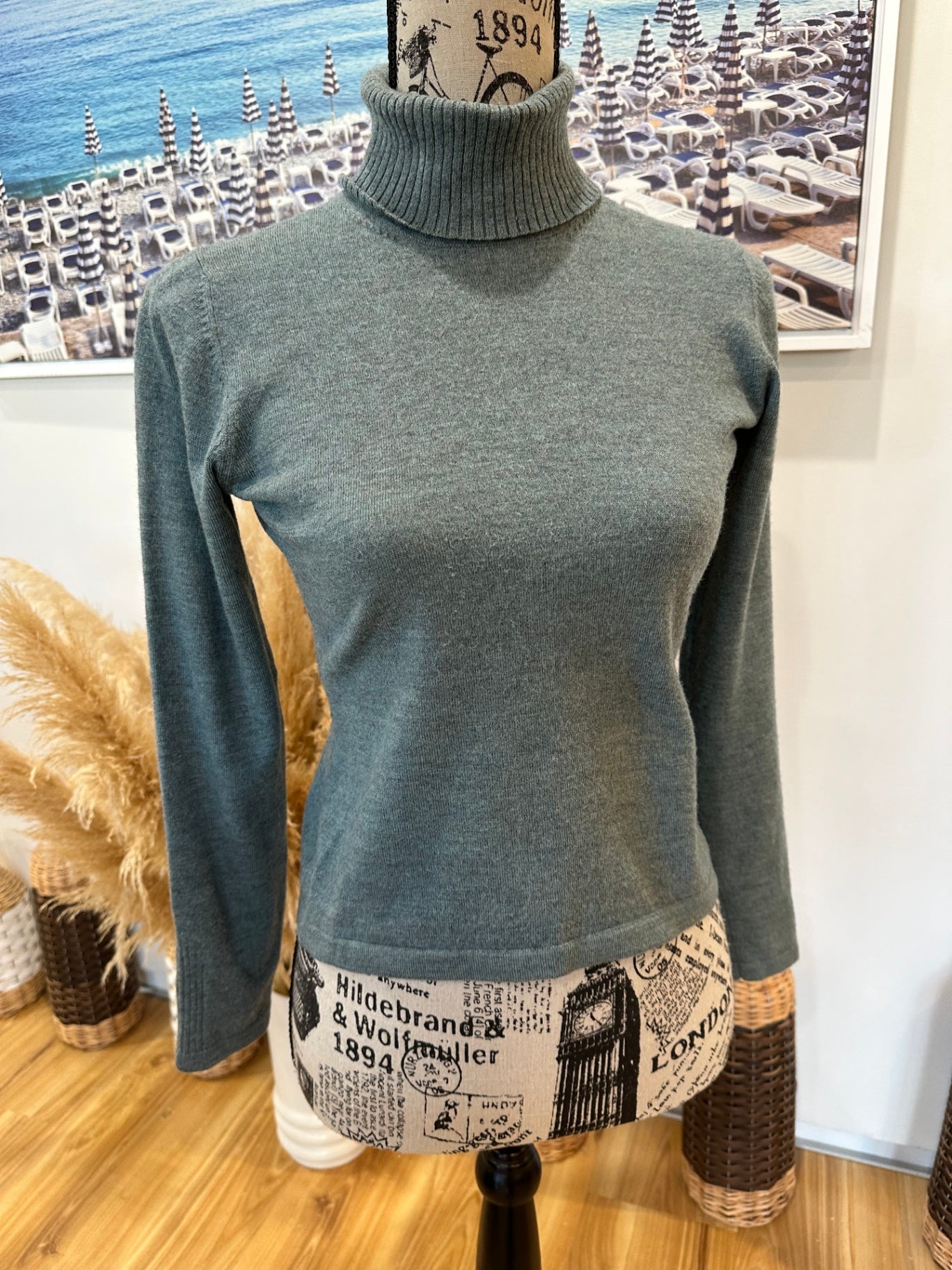 Country Road Jumper Small Teal