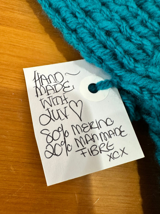 Handmade in New Brighton Accessories Teal