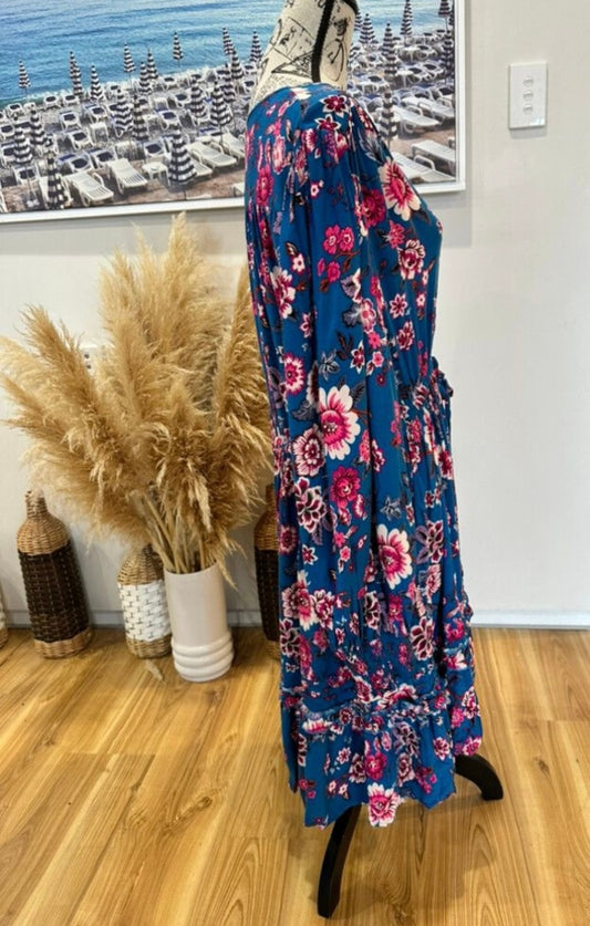 Dreamcatcher Dress 16 Blue