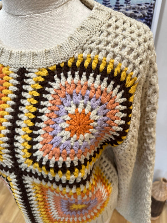 Ghanda Jumper Small Beige