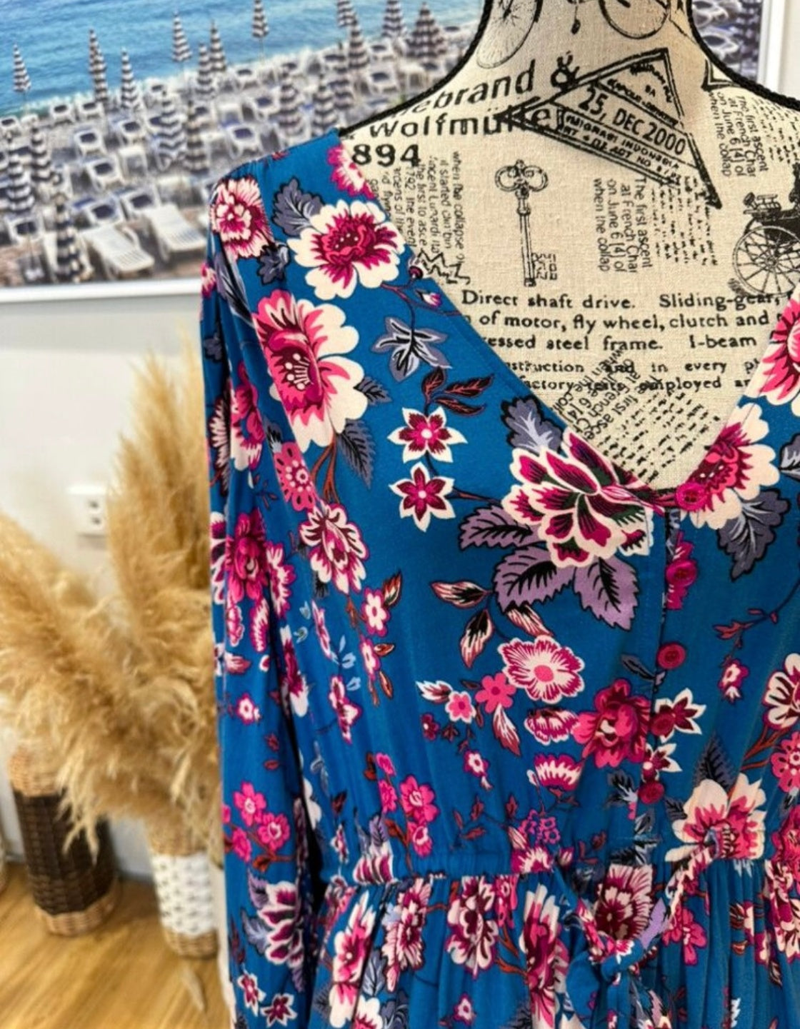 Dreamcatcher Dress 16 Blue