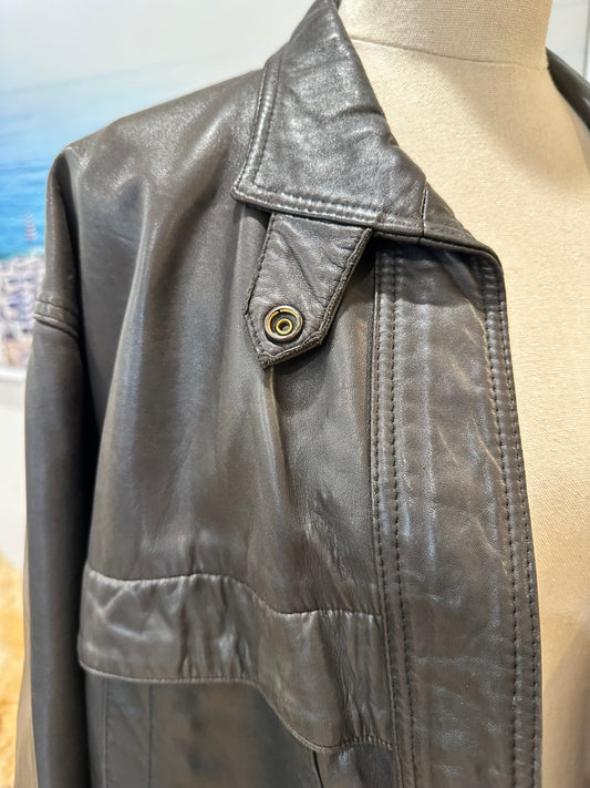 Vintage 80's Jacket -Small / Medium Black