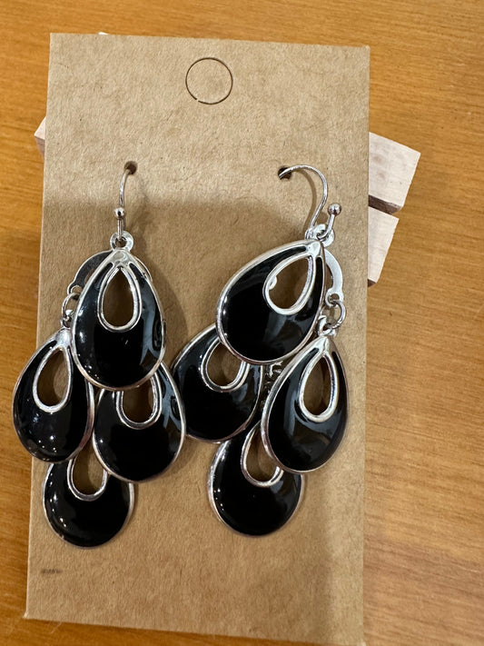 Earrings Black
