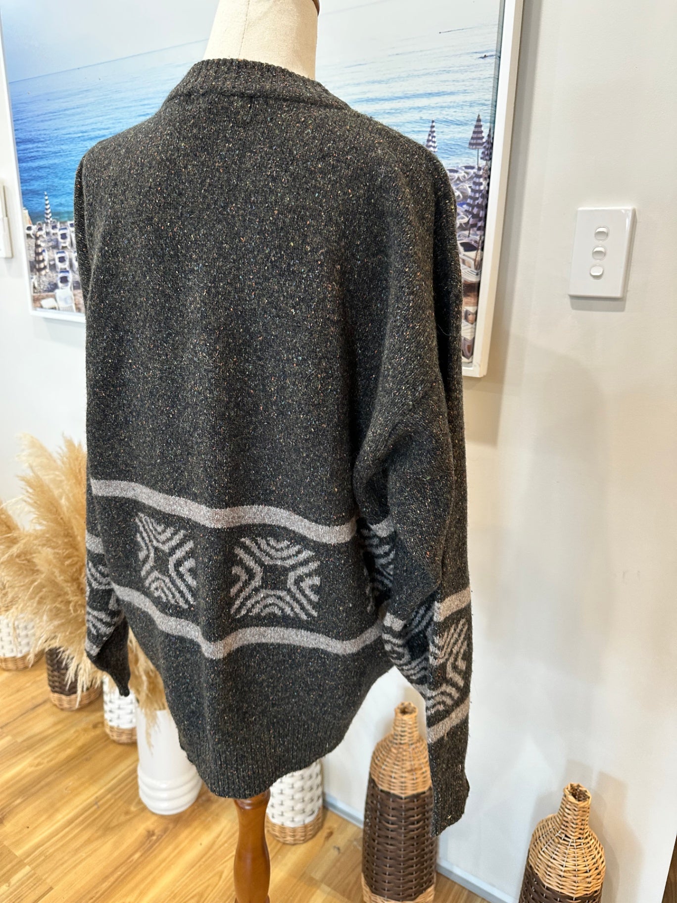 Vintage 90's Gaultier Jumper Medium / Large 85% wool & 15% silk