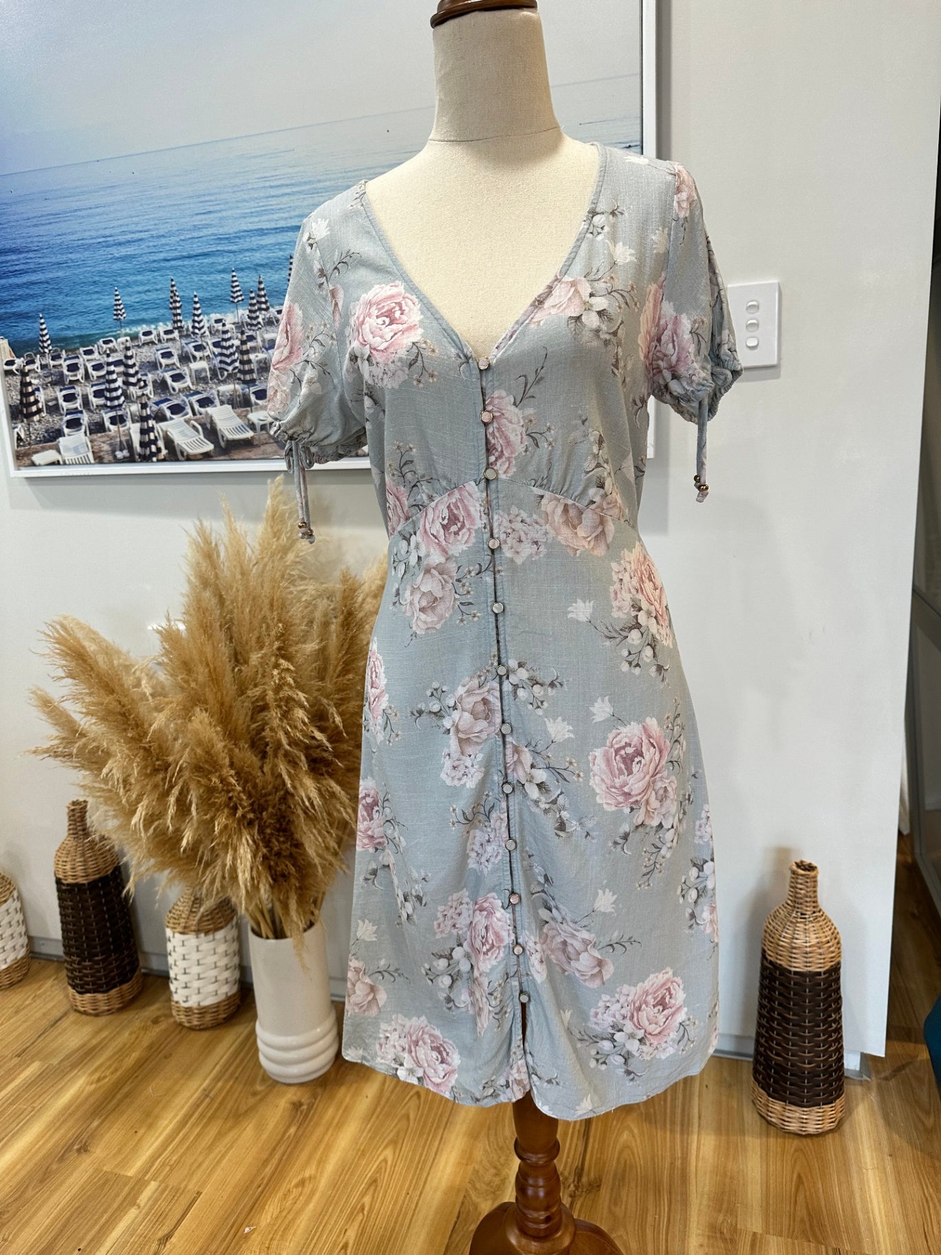 Just Jeans Dress 8 - 30% linen