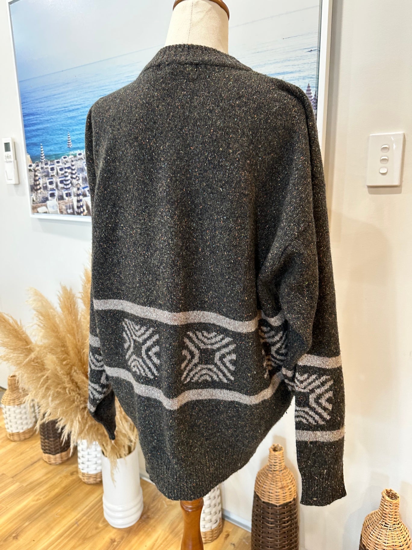 Vintage 90's Gaultier Jumper Medium / Large 85% wool & 15% silk