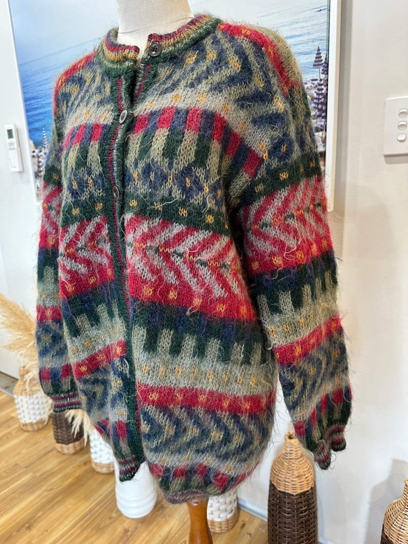 Vintage 90's Mohair Cardigan