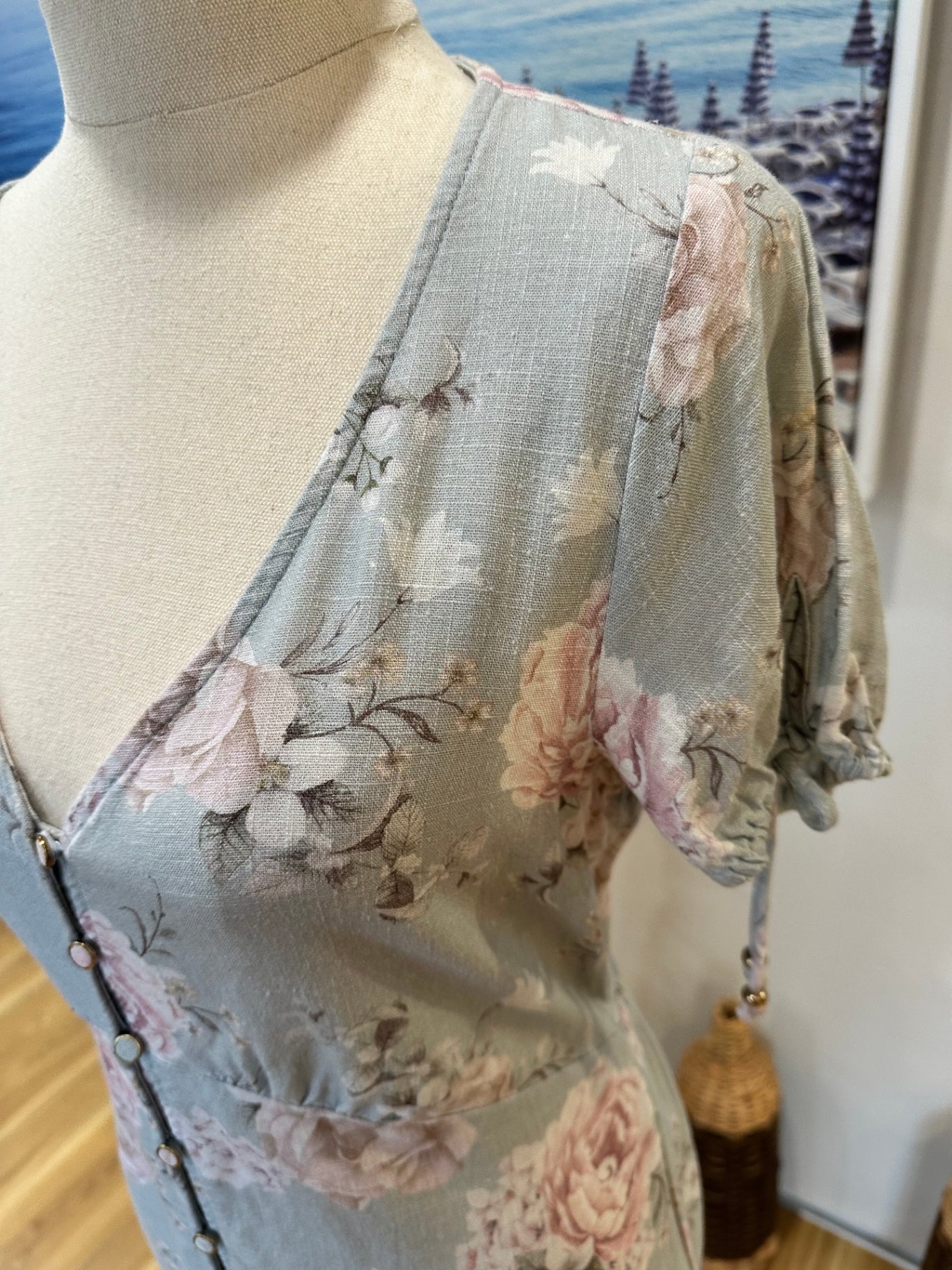 Just Jeans Dress 8 - 30% linen