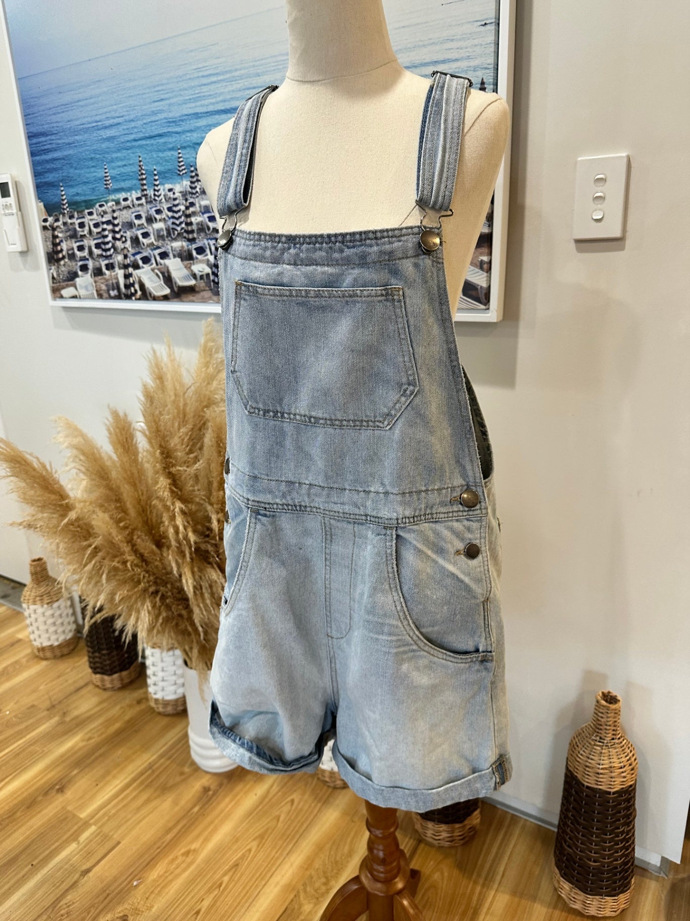 Dungarees - 10 Light Blue