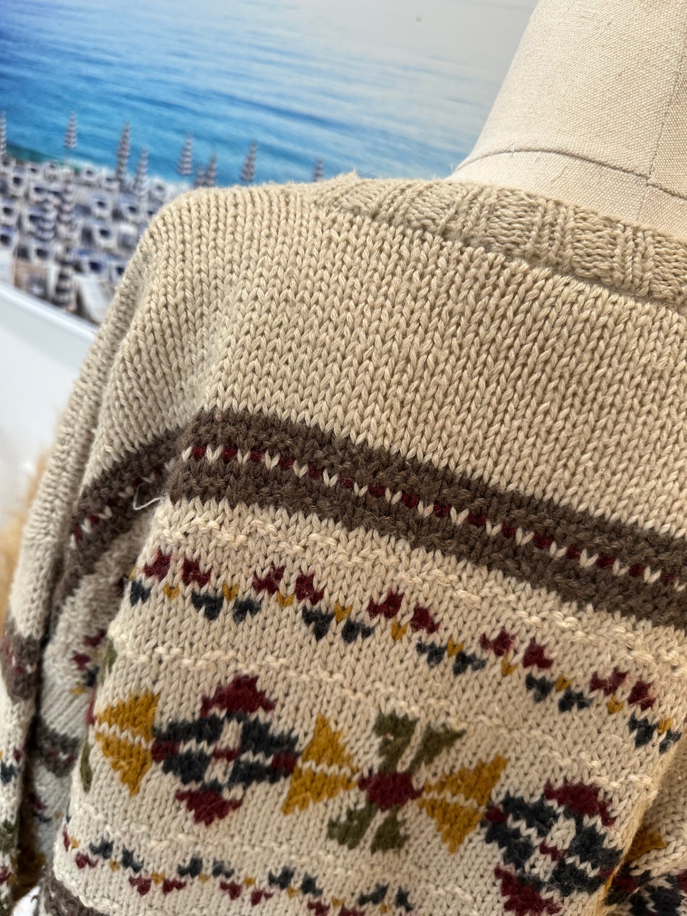 Vintage Cardigan from the 90's - 30% wool