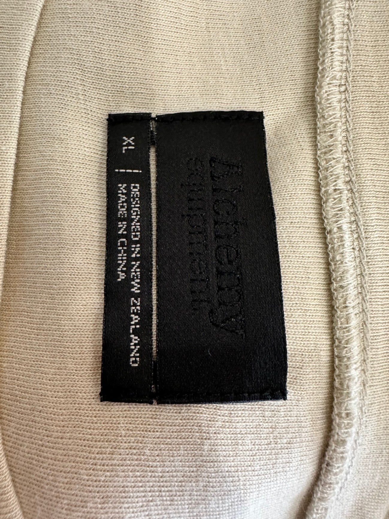 Alchemy Top Extra Large Beige - 20% wool