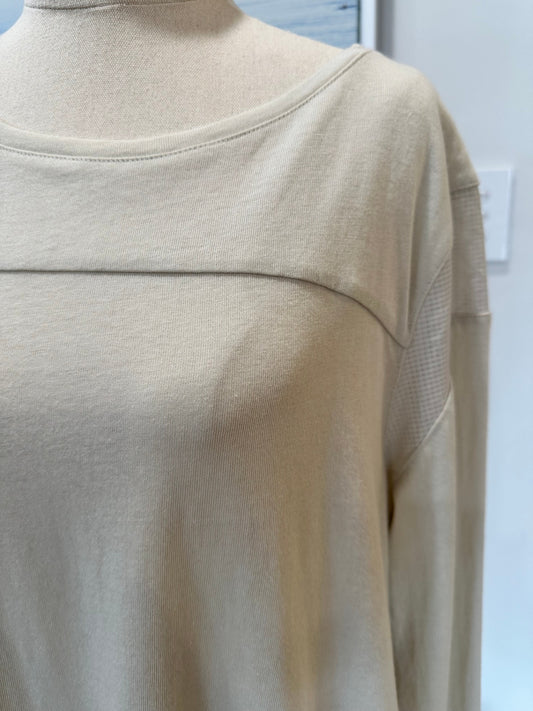 Alchemy Top Extra Large Beige - 20% wool