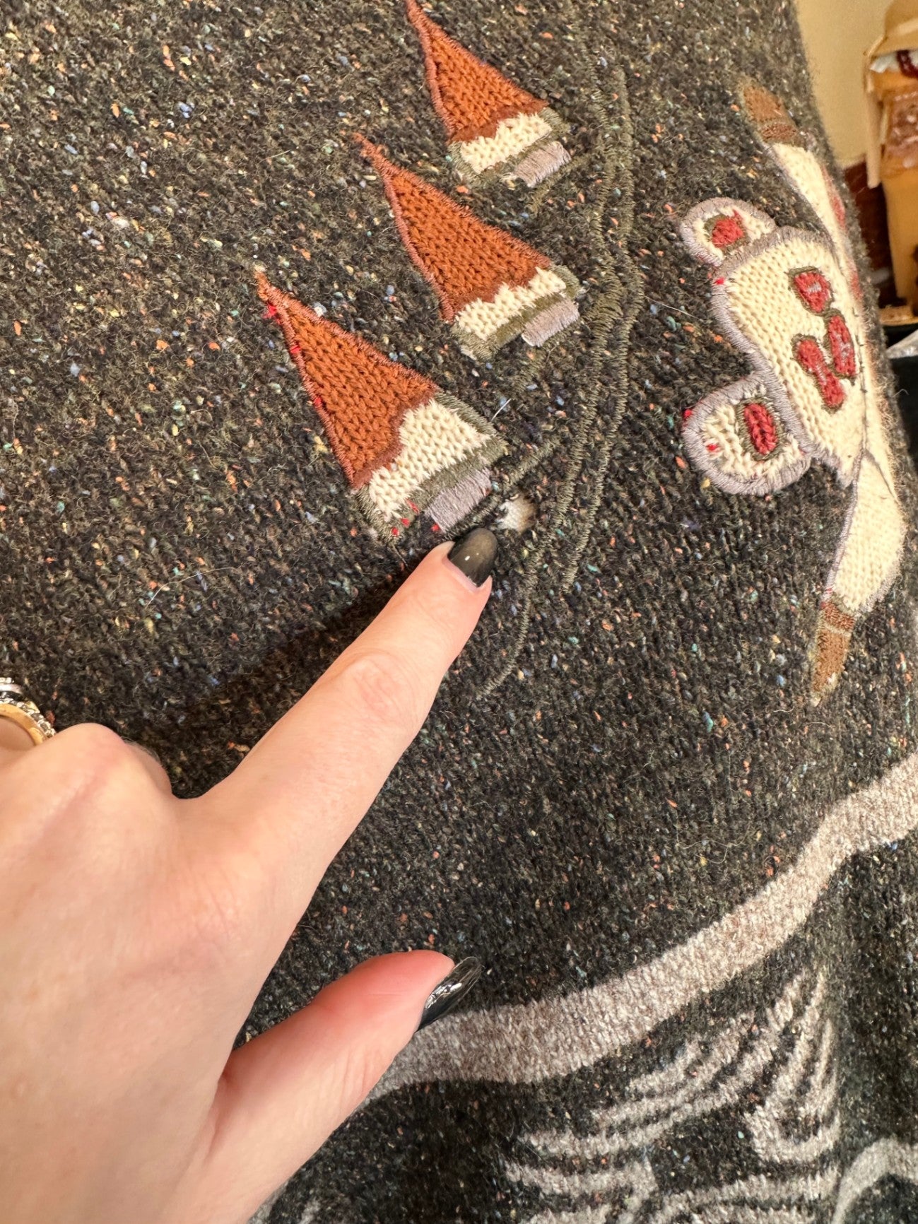 Vintage 90's Gaultier Jumper Medium / Large 85% wool & 15% silk