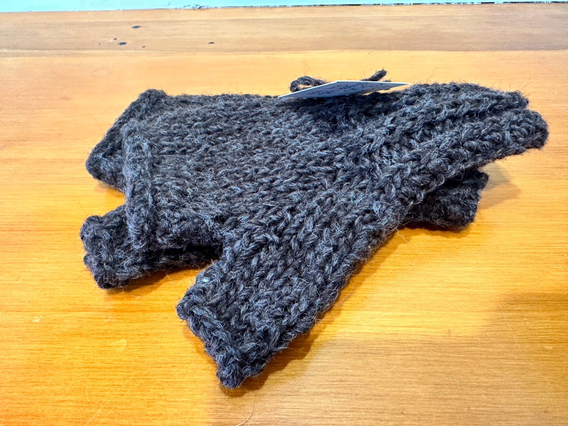 Handmade in New Brighton Mittens Brown