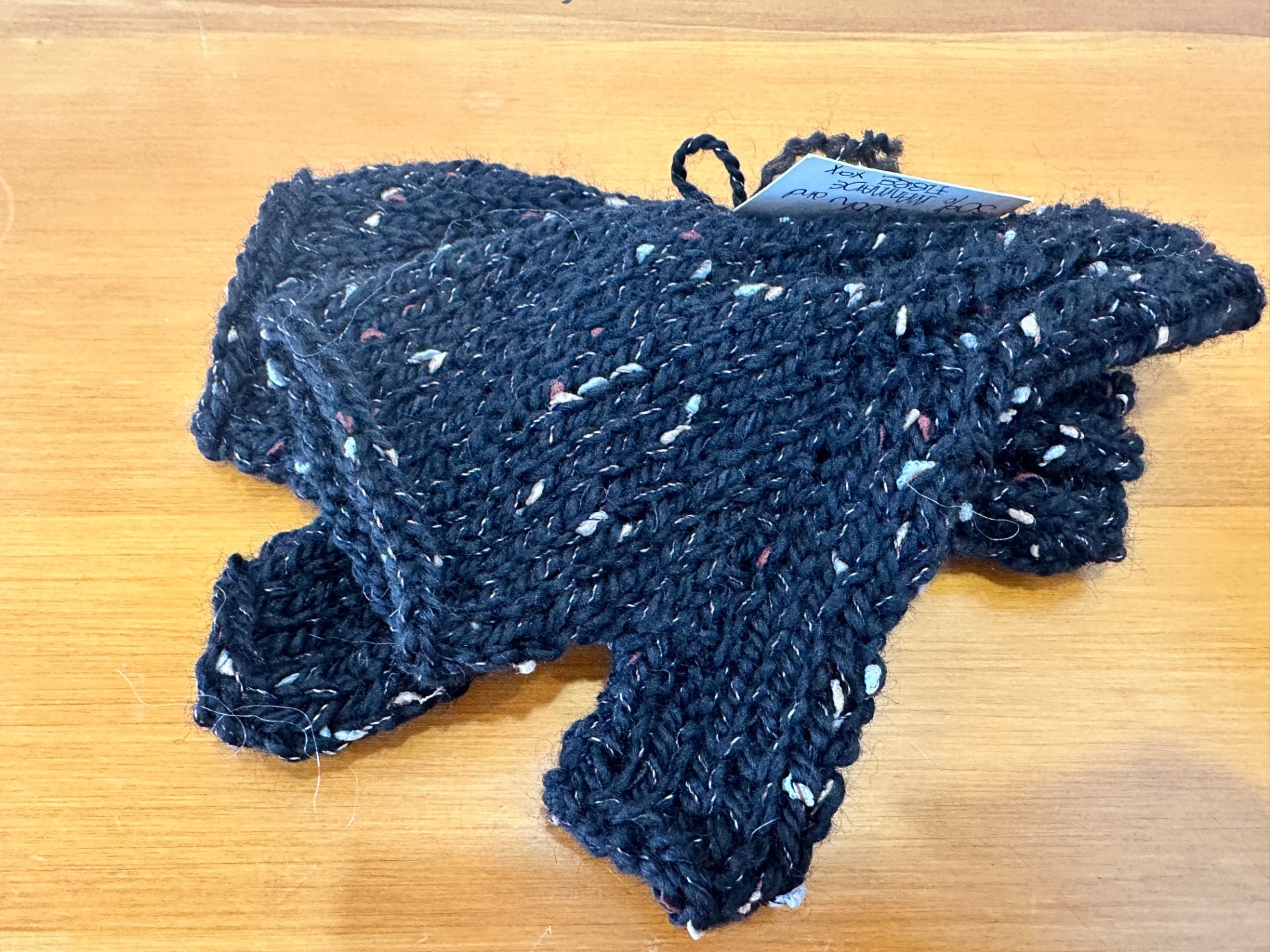 Handmade in New Brighton Mittens - Black