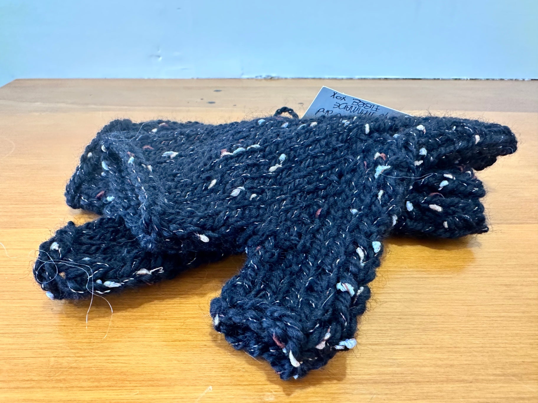 Handmade in New Brighton Mittens - Black