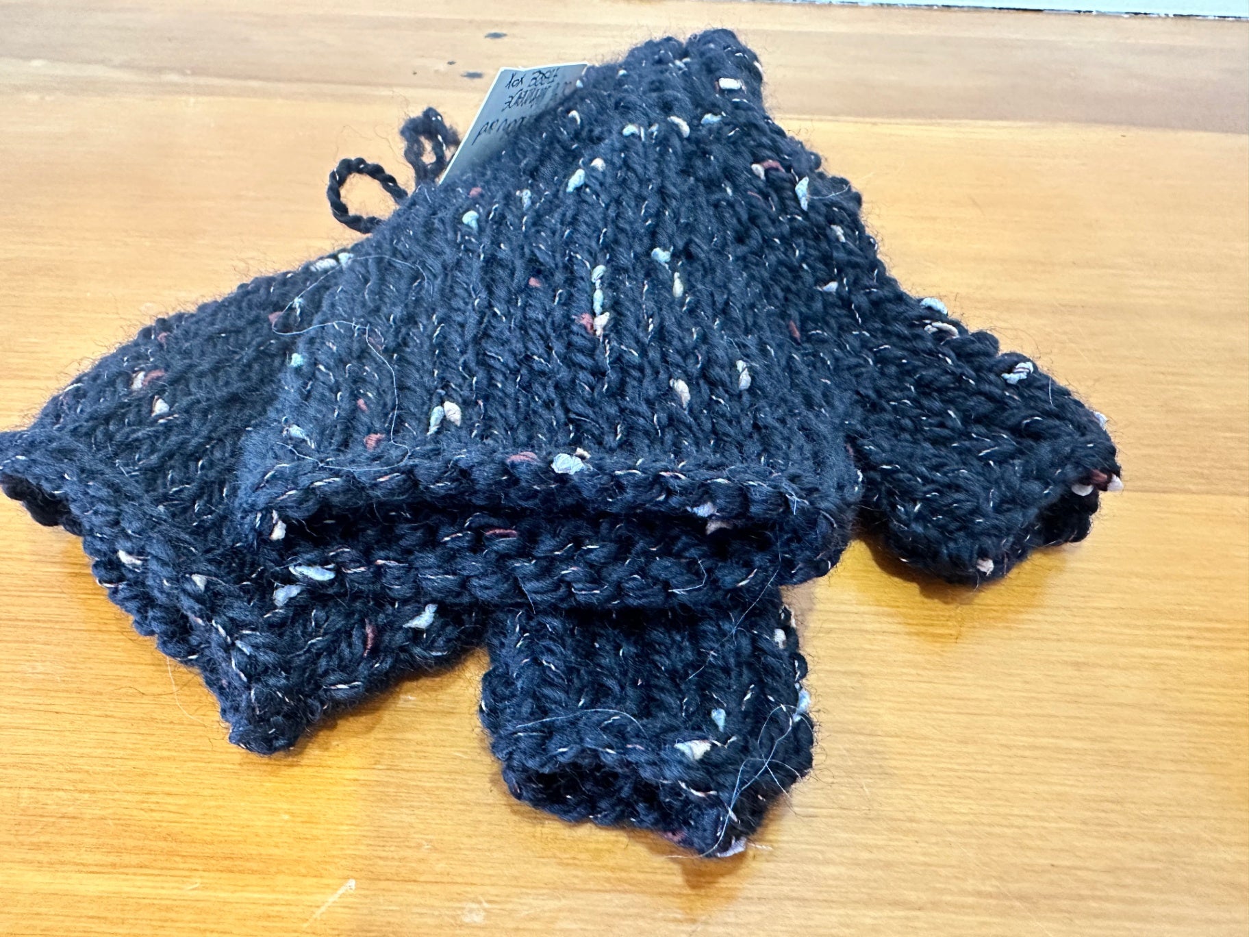 Handmade in New Brighton Mittens - Black