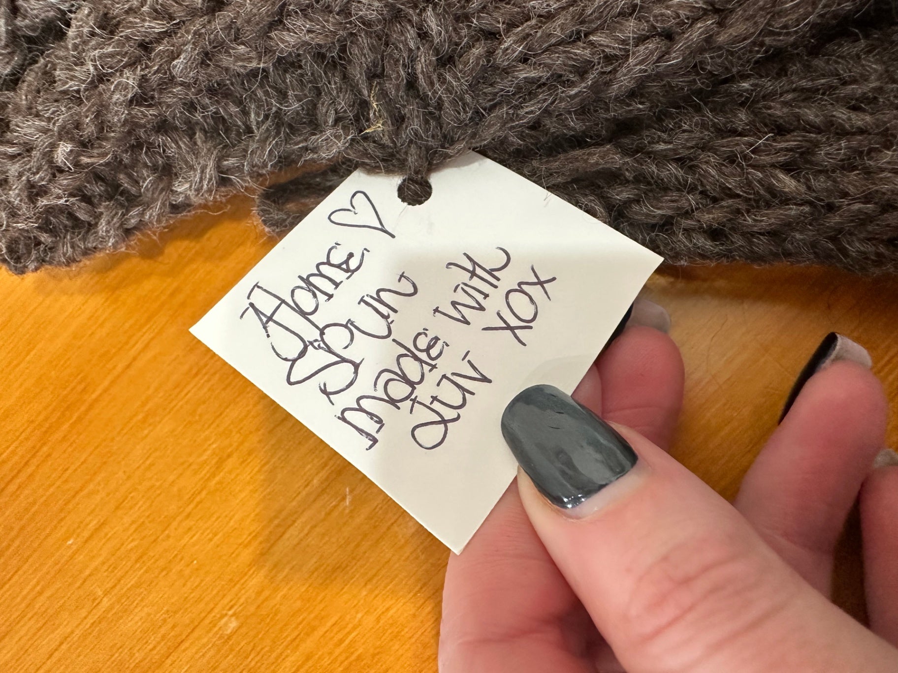 Handmade in New Brighton Mittens Brown