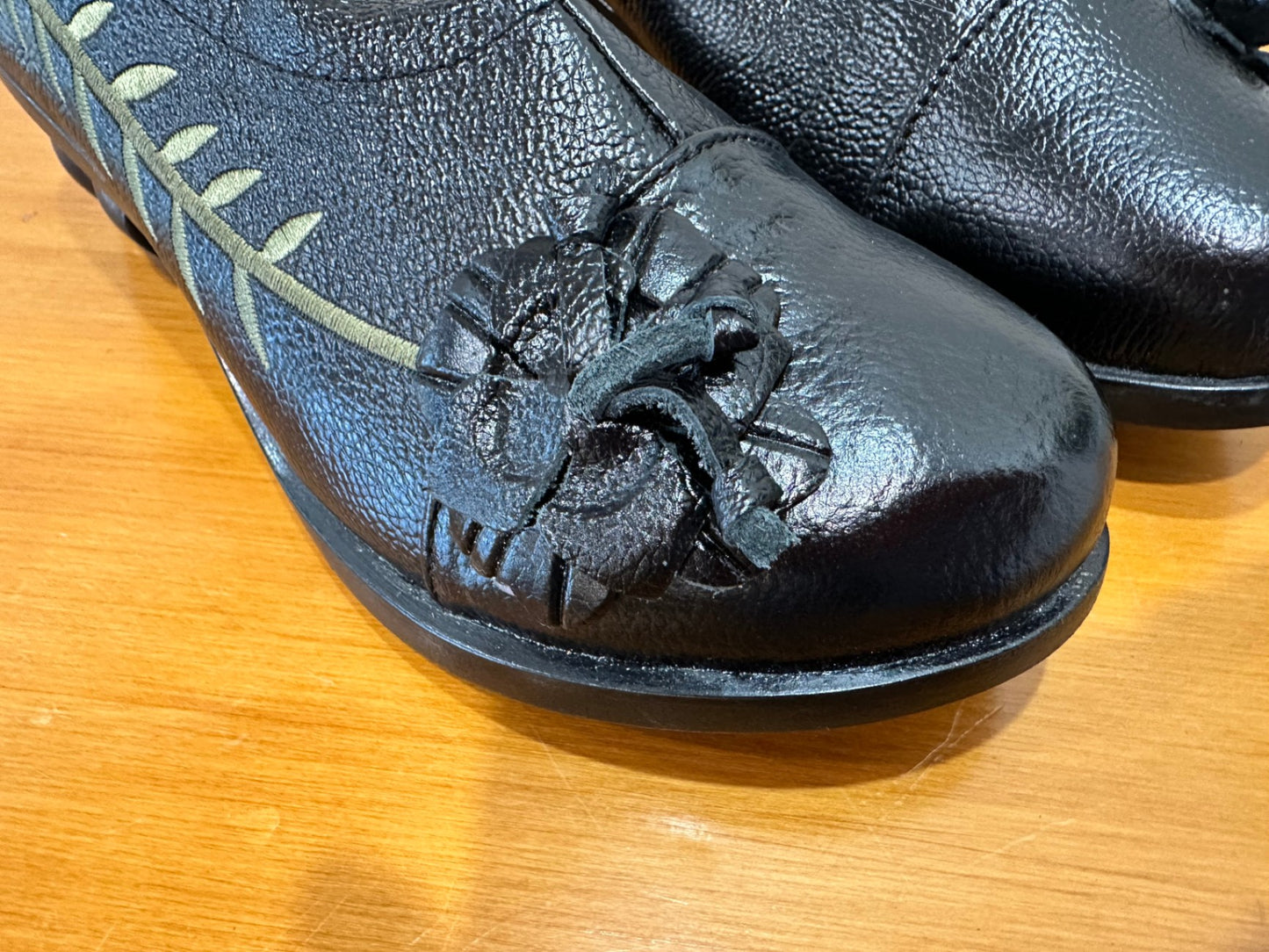 Socofy Shoes 25.5cm - Black Rose