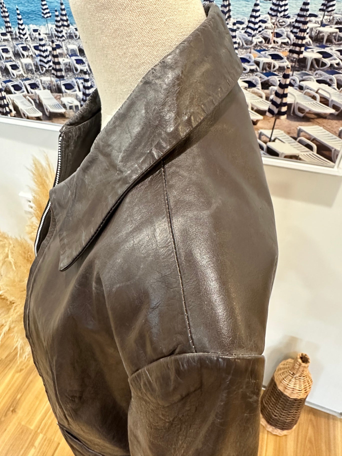 Jacket Small Brown