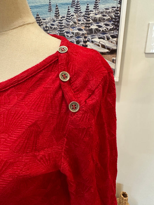 Bettie Monroe Dress Medium Red