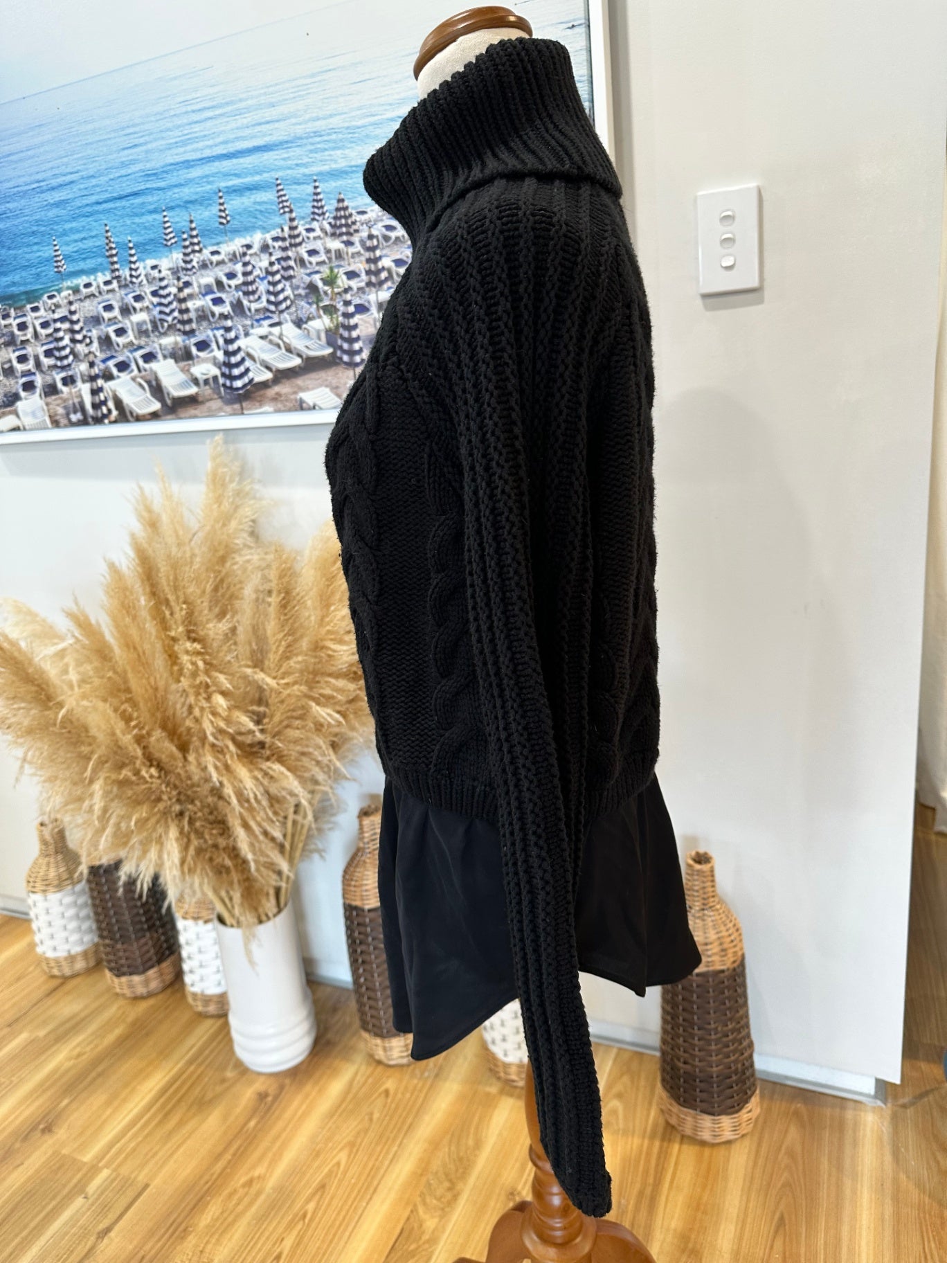 Whistle Jumper Small Black