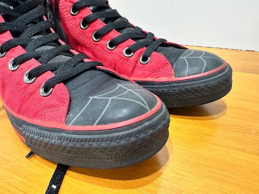 Converse Sneakers - Ladies 9 - Spiderman