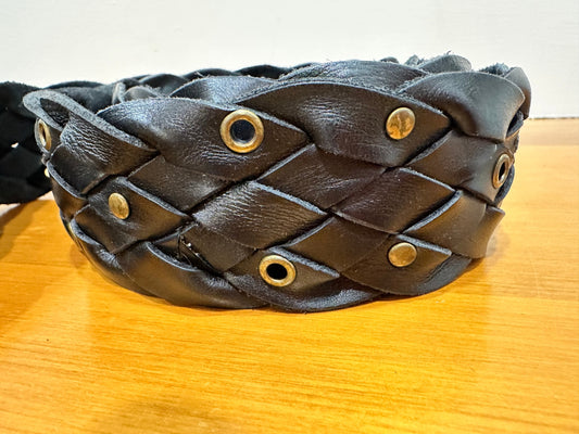 Vintage Y2K Belt Large Black