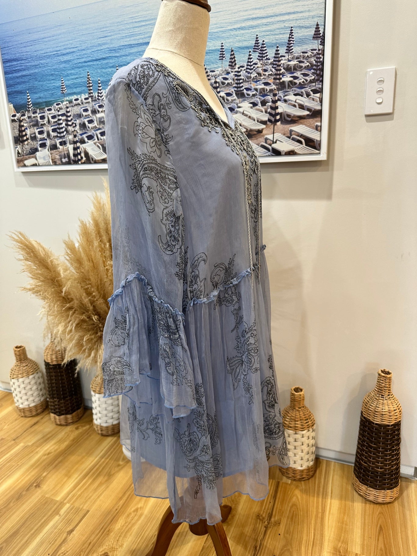 Caju Dress Medium Light blue