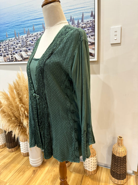 Cristas - Top Large - 100% rayon