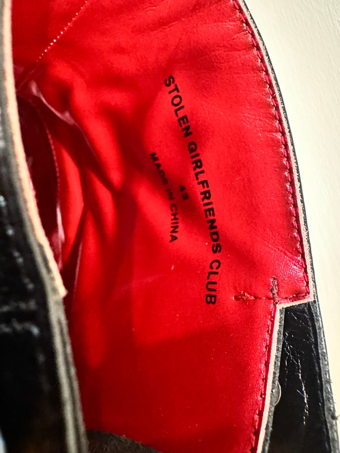 Stolen Girlfriends Club Boots 43 Black