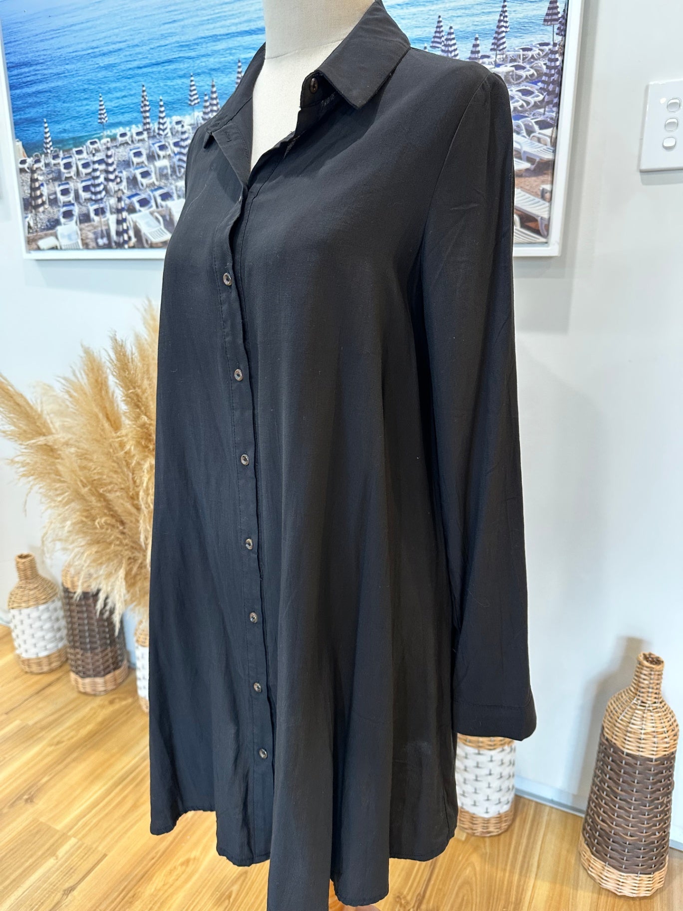 Ava Dress 8 Black