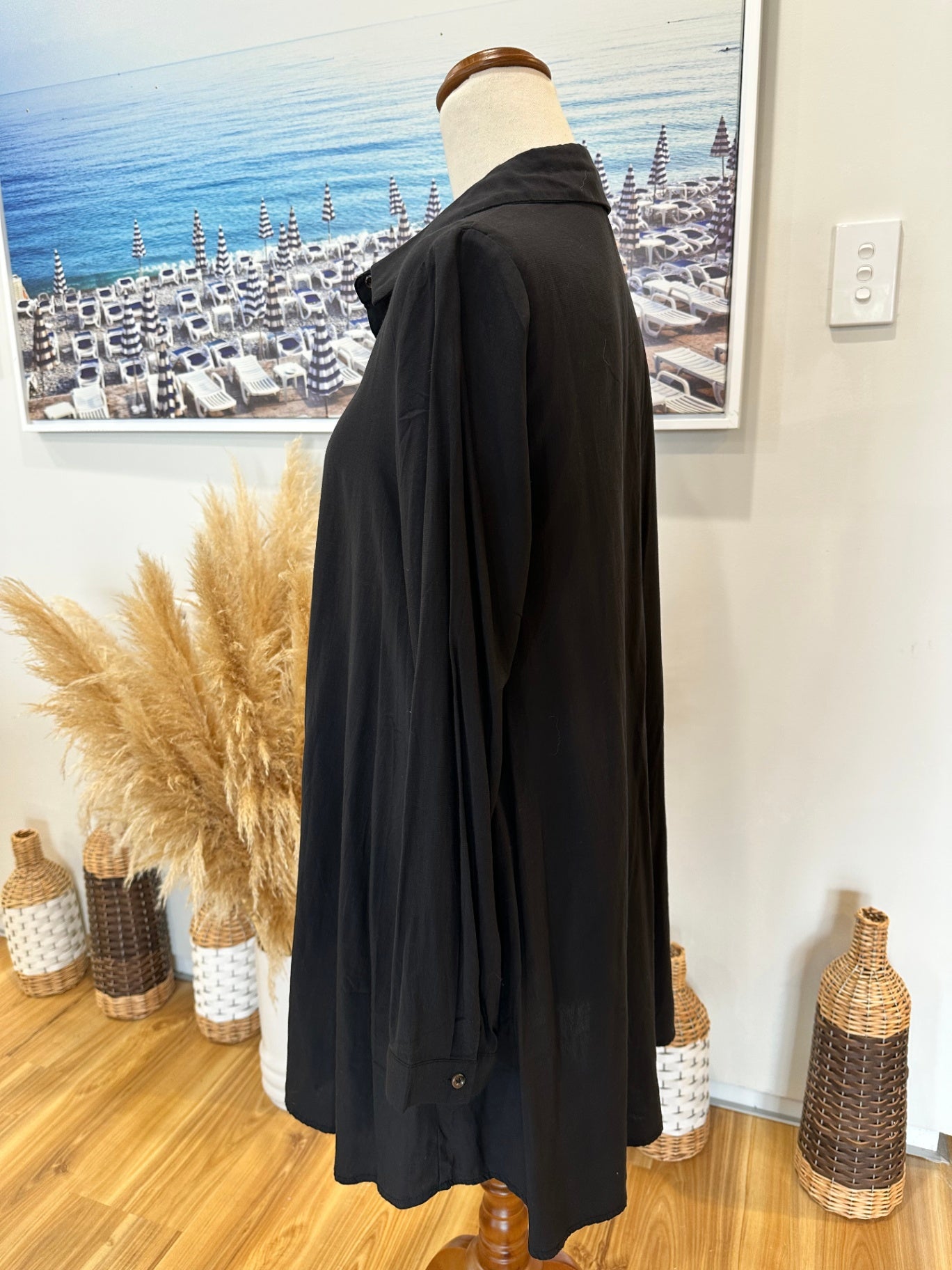 Ava Dress 8 Black