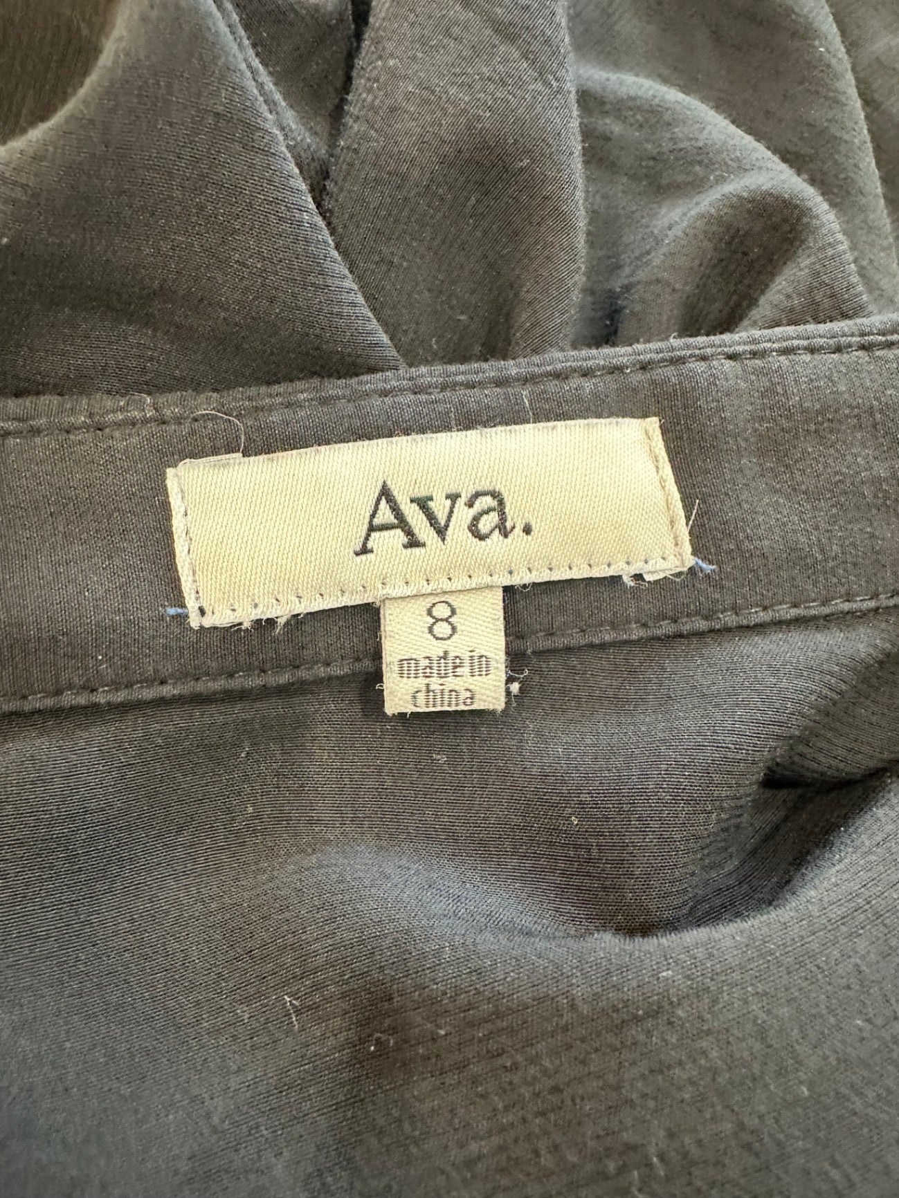 Ava Dress 8 Black