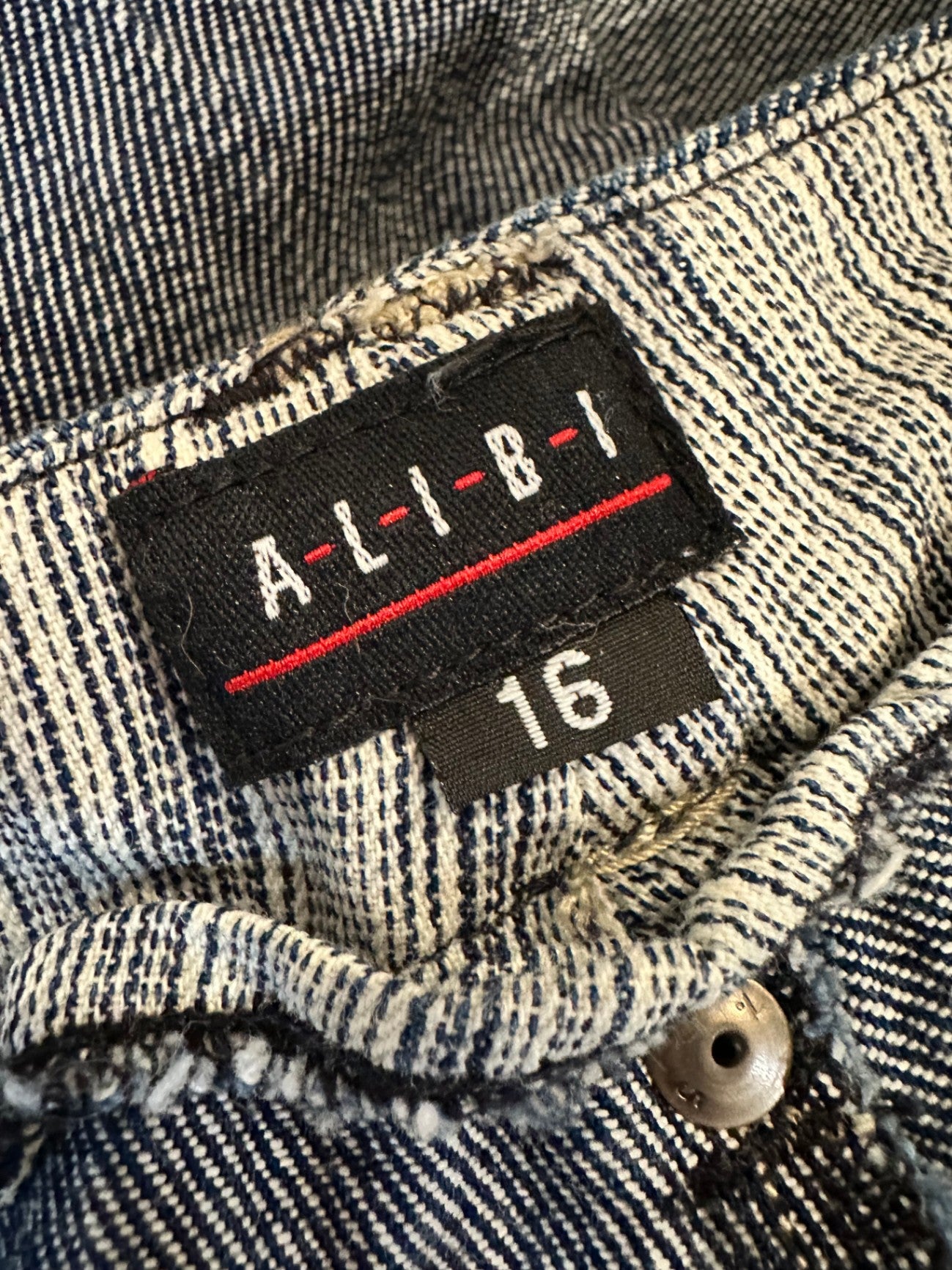 Alibi Pants 16 Blue