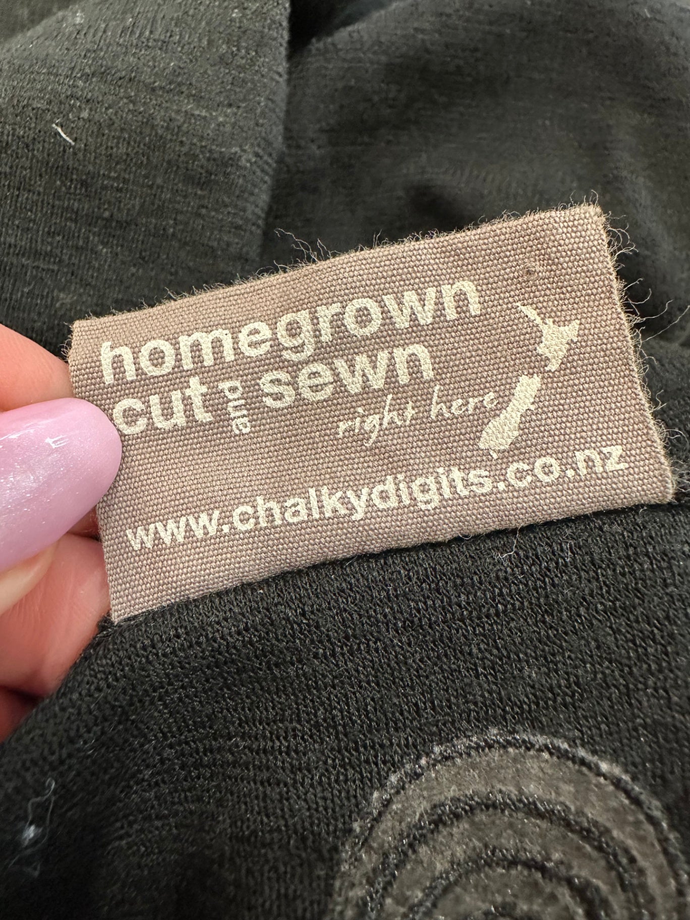 Chalky Digits - Jumper - Size 12 - Merino + Cotton