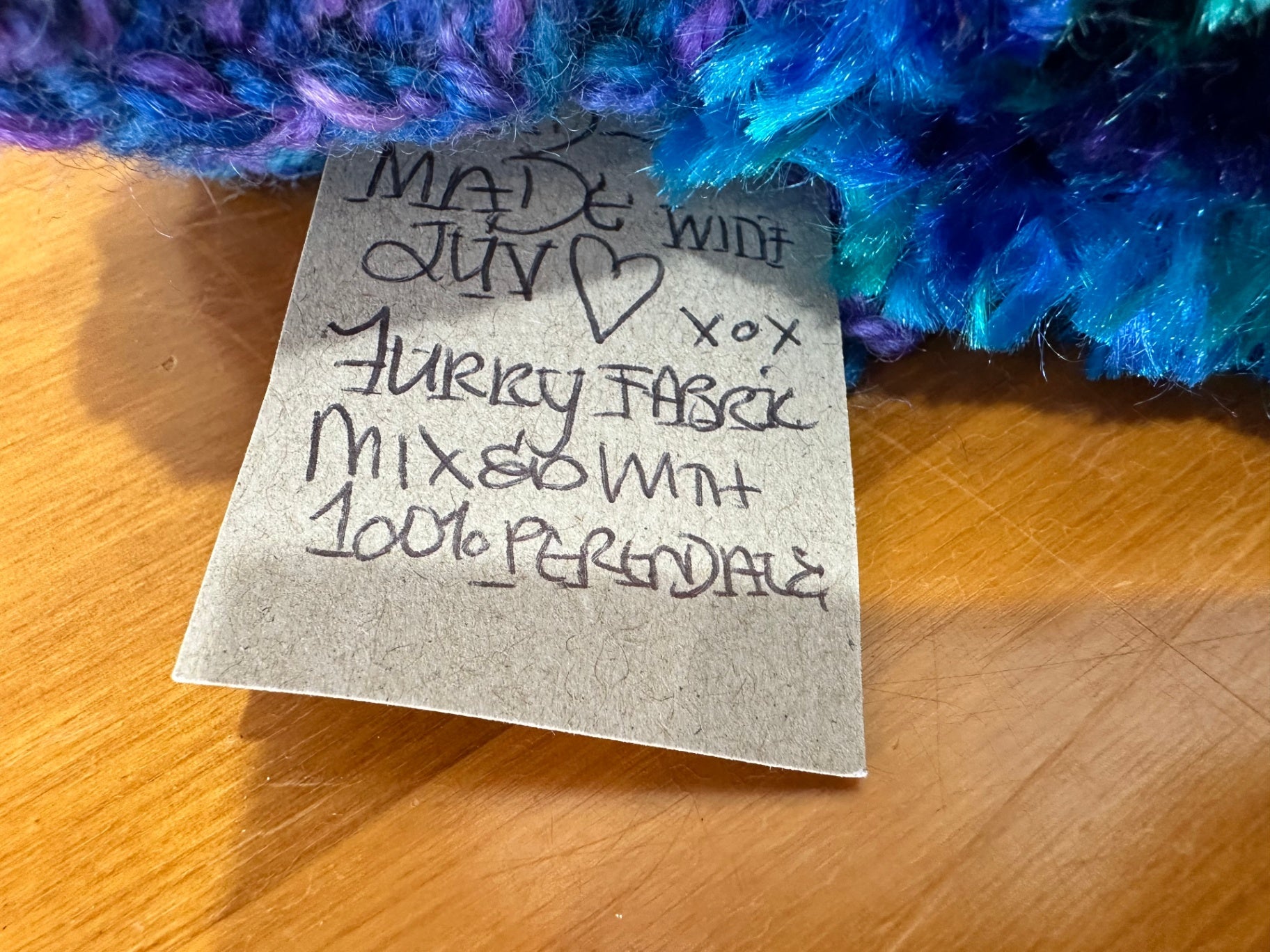 Made in New Brighton - Mittens - Blue