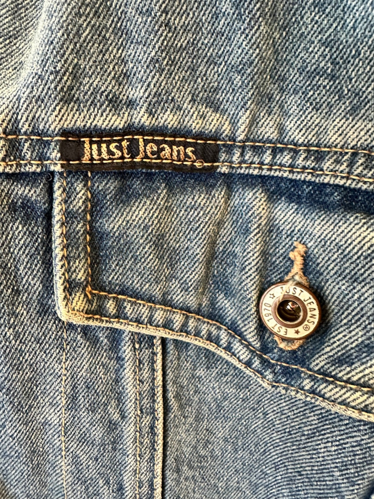 Vintage 90's - Just Jeans Denim Jacket - Medium