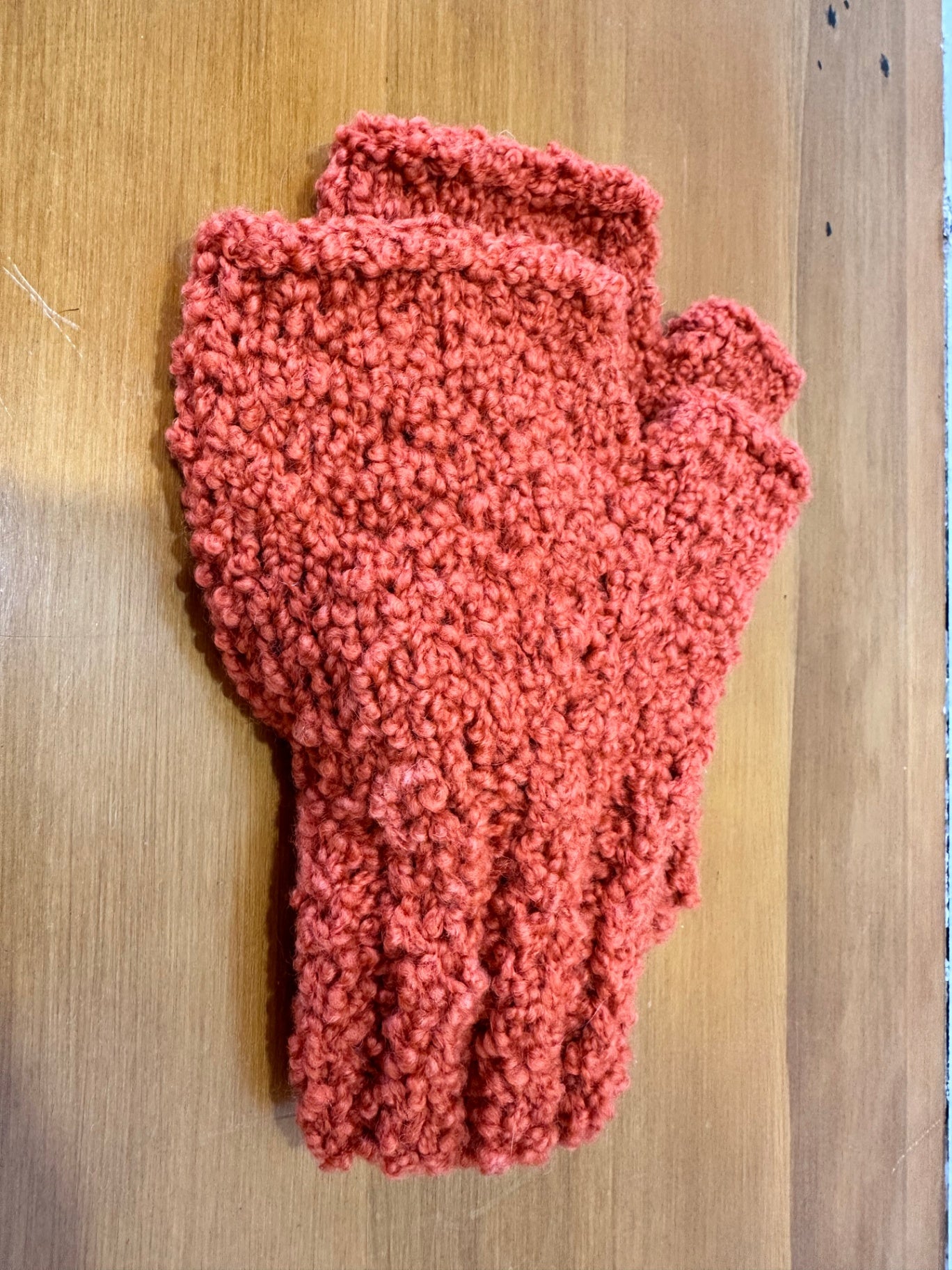 Made in New Brighton - Mittens - Orange