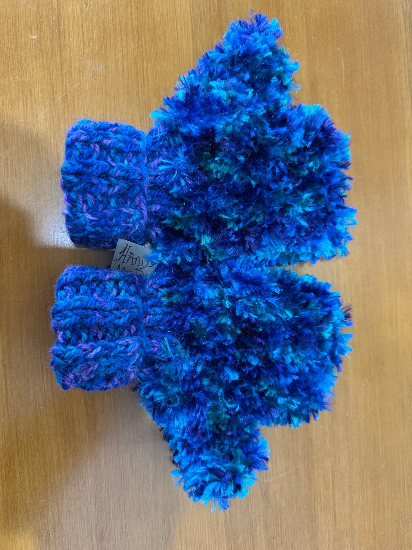Made in New Brighton - Mittens - Blue