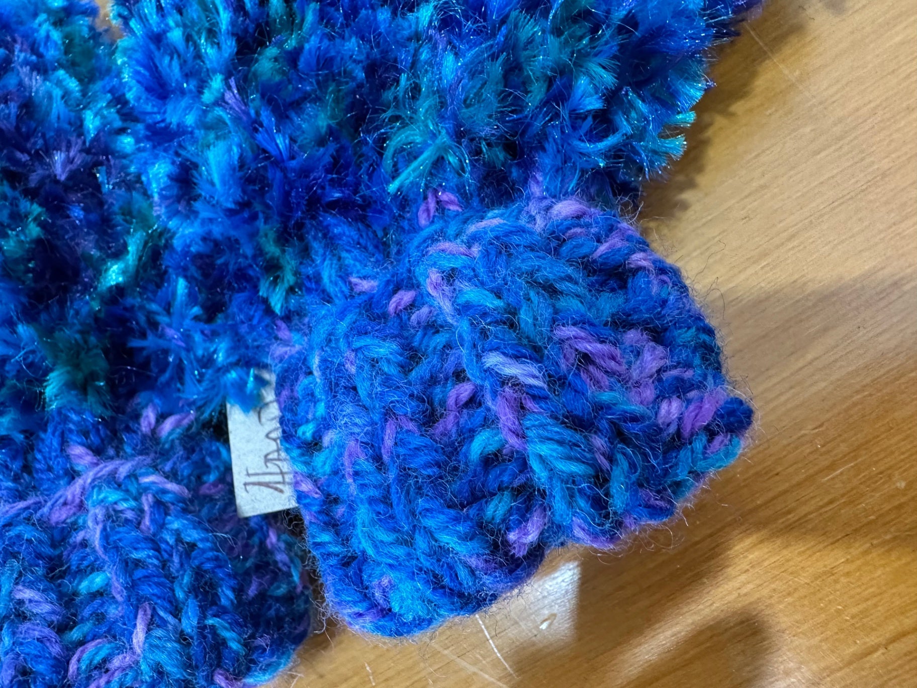Made in New Brighton - Mittens - Blue